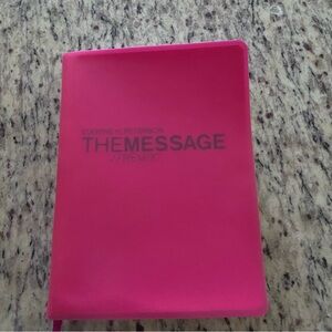 The Message Remix Bible hot pink the bible in contemporary language Nav Press